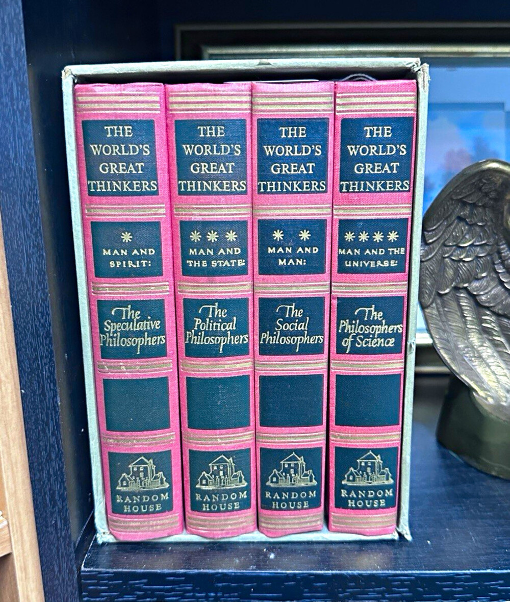The World's Great Thinkers Epictetus 4-Volume Box Set Philosophy Random House